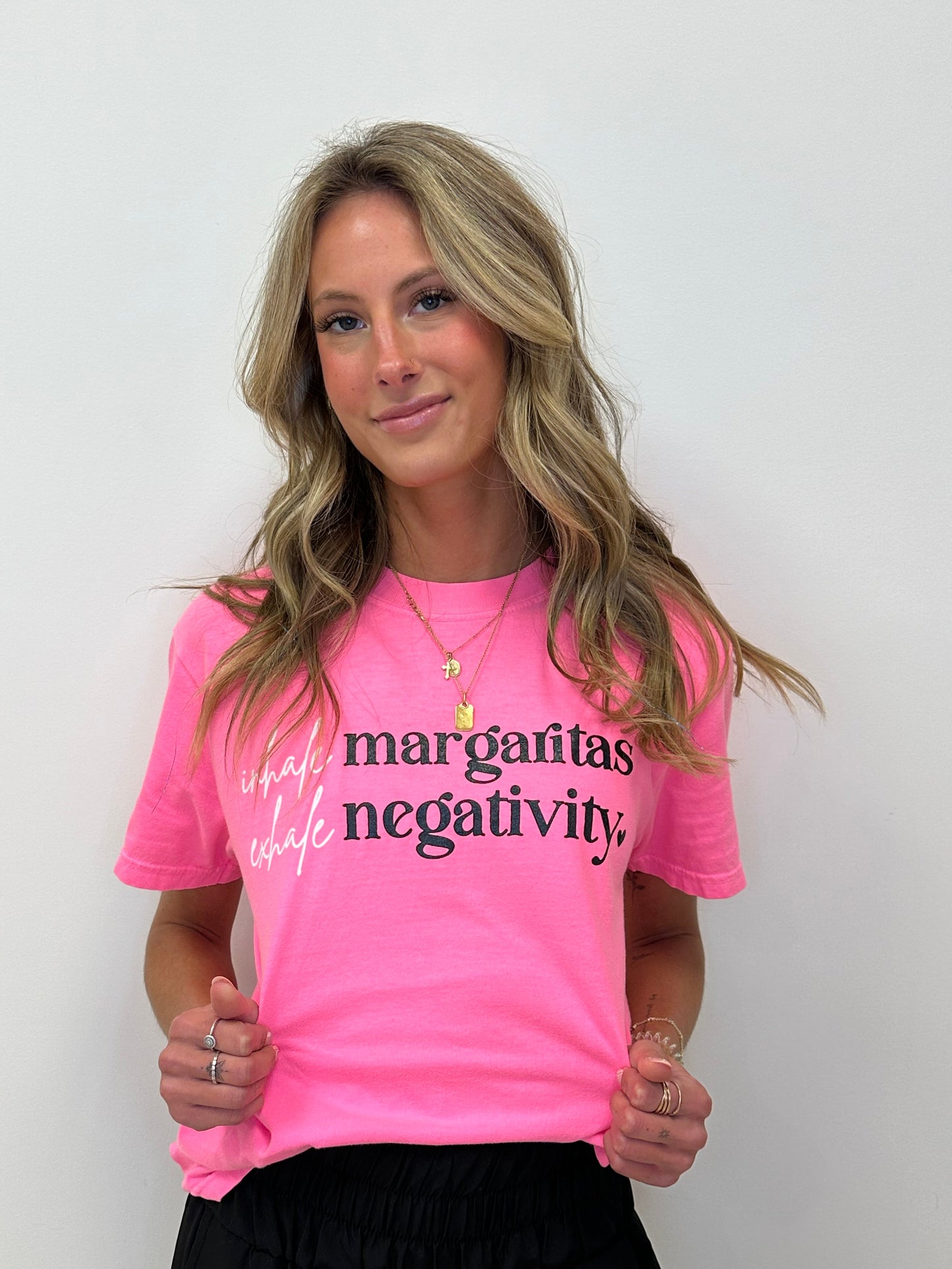 PACK- Inhale Margs, Exhale Negativity (glitter ink)