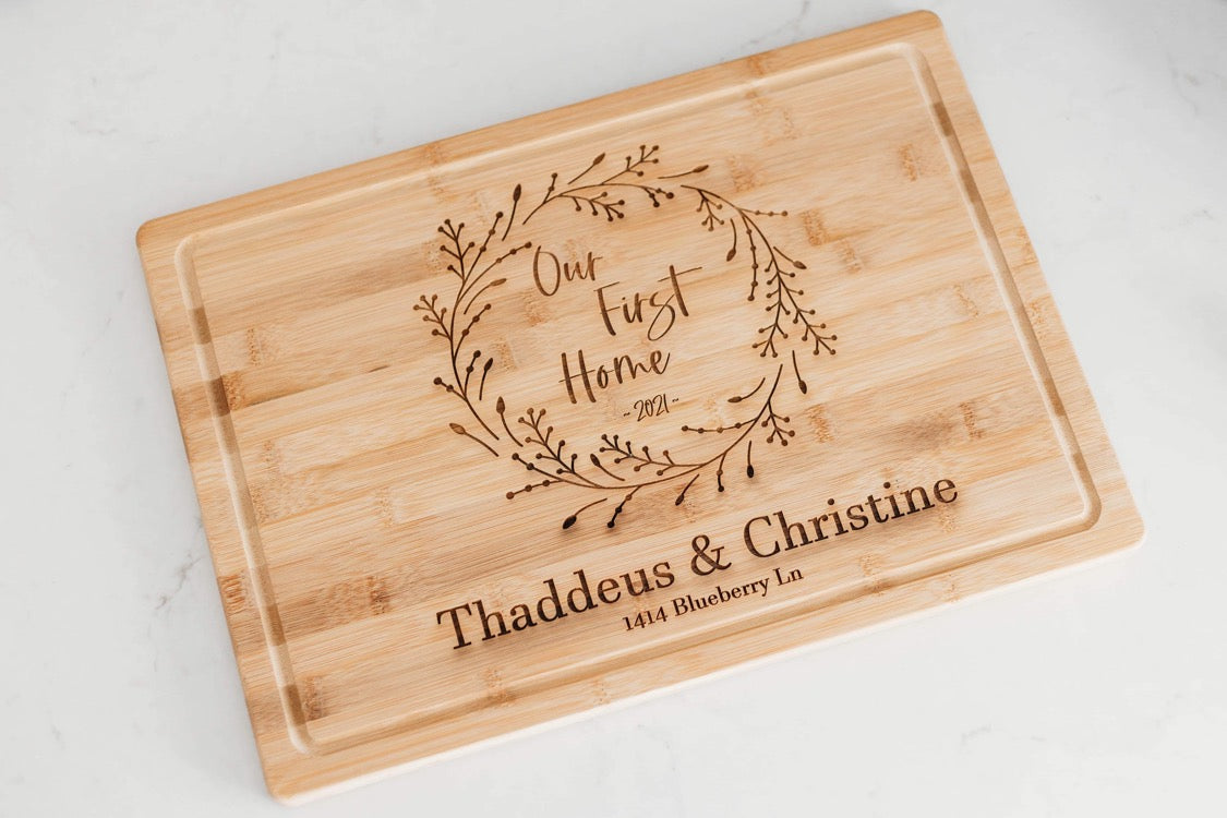 Personalized Charcuterie Board • Cutting Board • Charcuterie Board