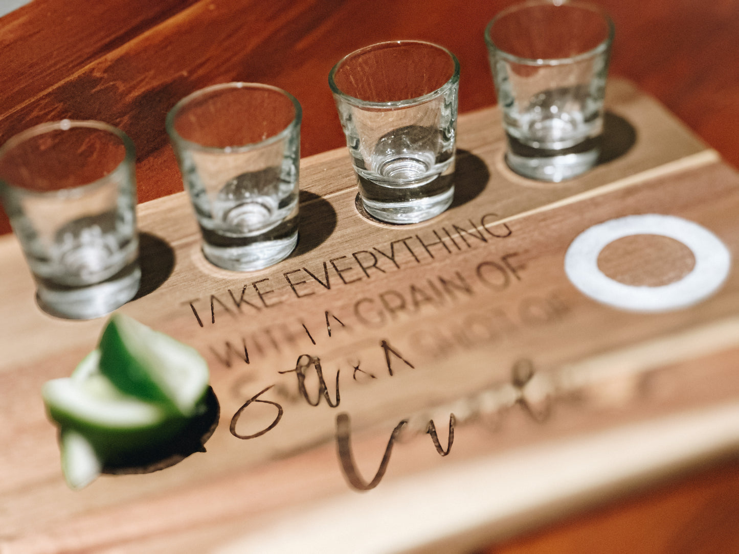Tequila Shot Board
