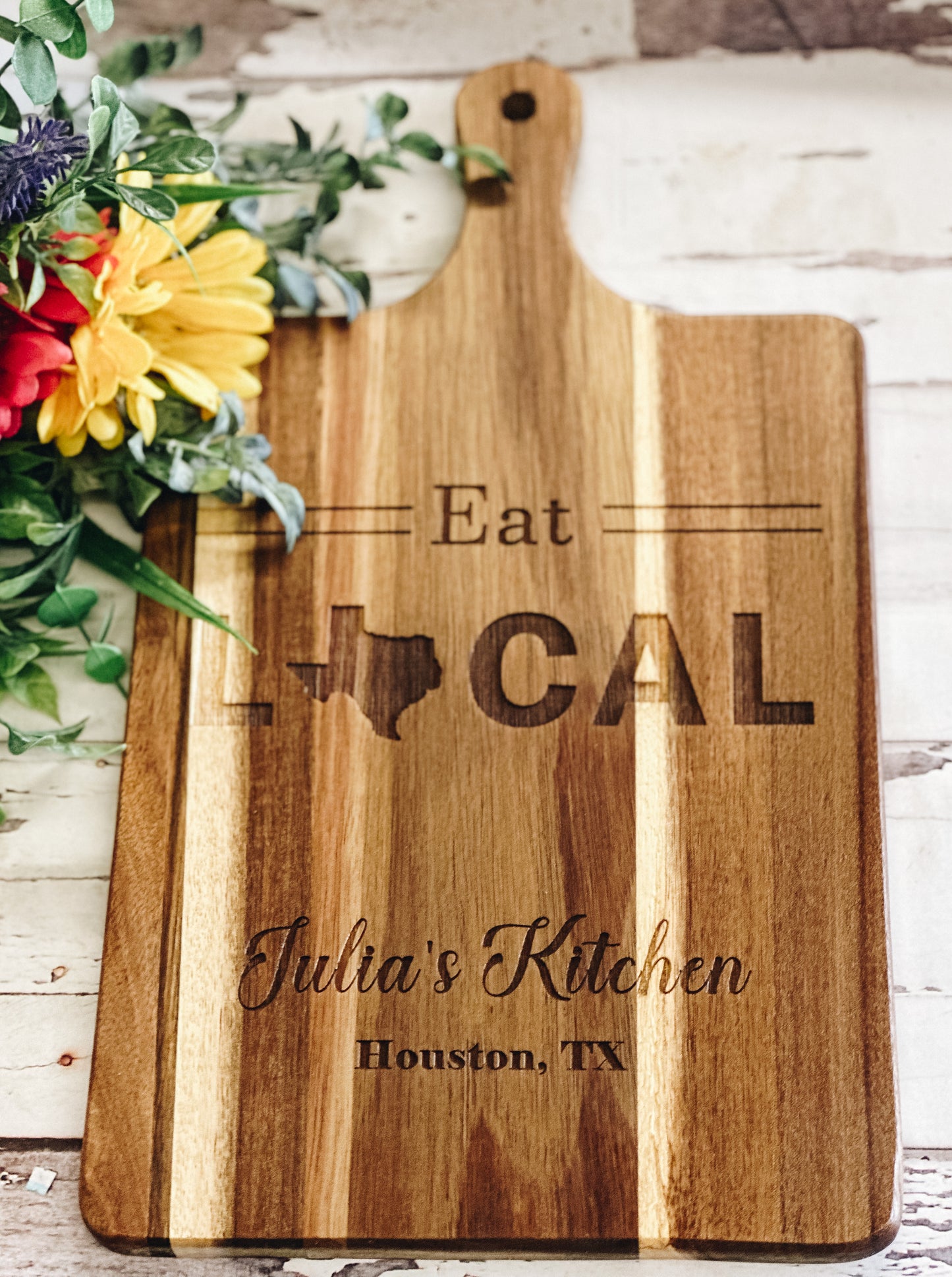 Eat Local Texas Charcuterie Board