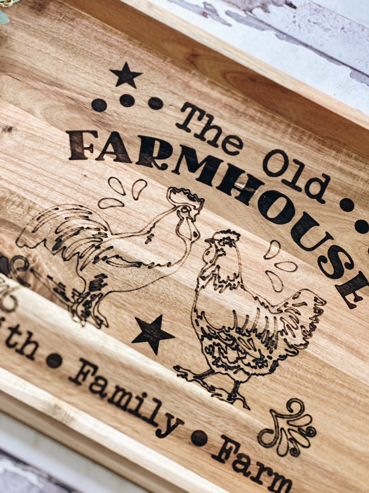 Serving Tray • Farmhouse Decor