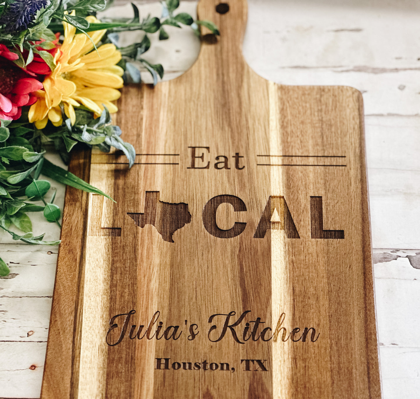 Eat Local Texas Charcuterie Board