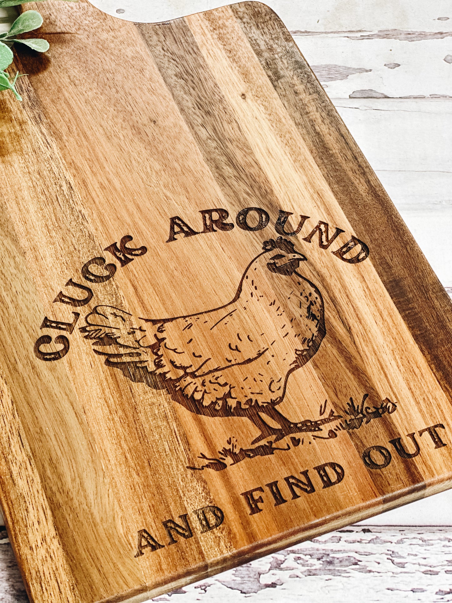 Cluck Around and Find Out Charcuterie Board