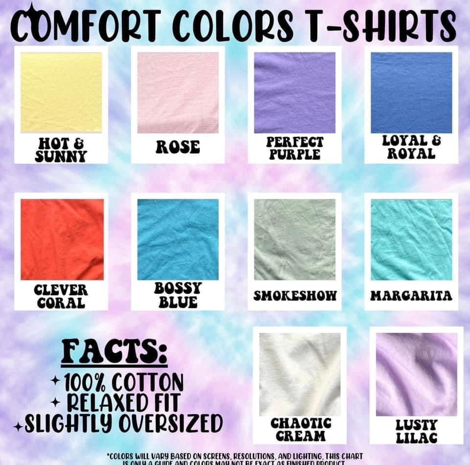 Sprinkle Bullshit with Sugar and Make It a Cupcake Comfort Colors Tee