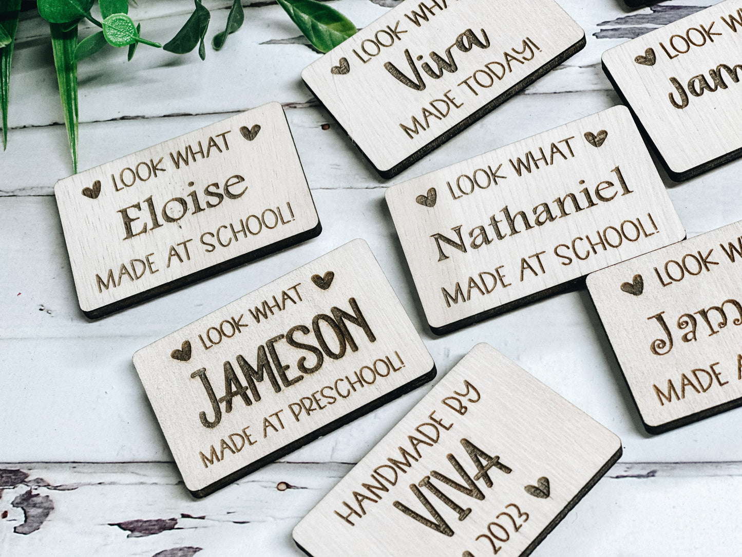 Pencil Name Magnet • Kids Name Magnets