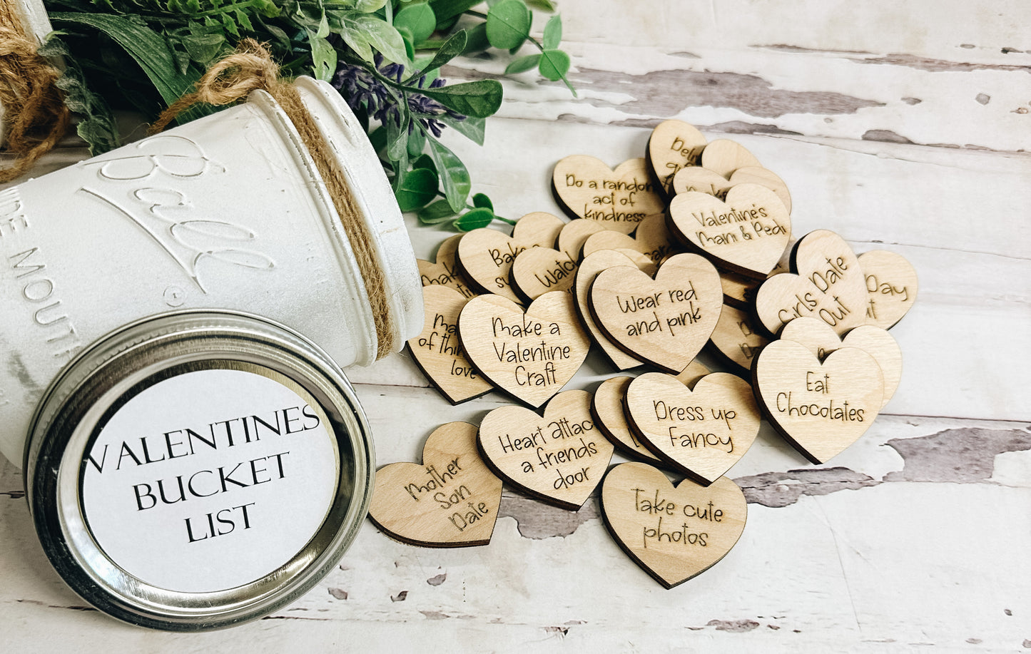 Valentines Bucket List • Activity Tokens • Activity Jars
