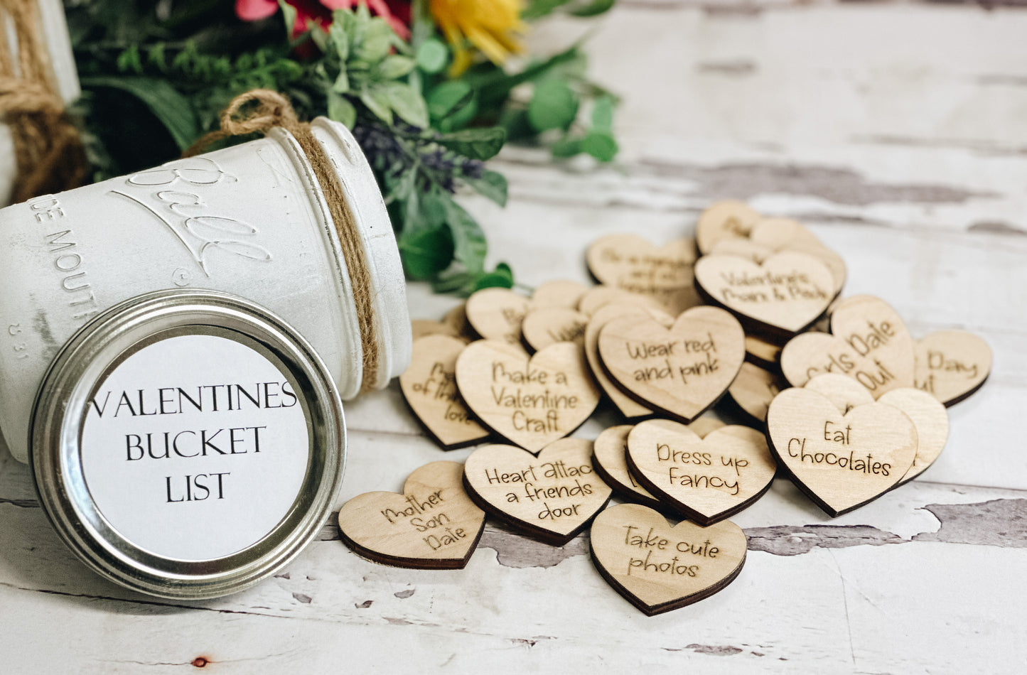 Valentines Bucket List • Activity Tokens • Activity Jars