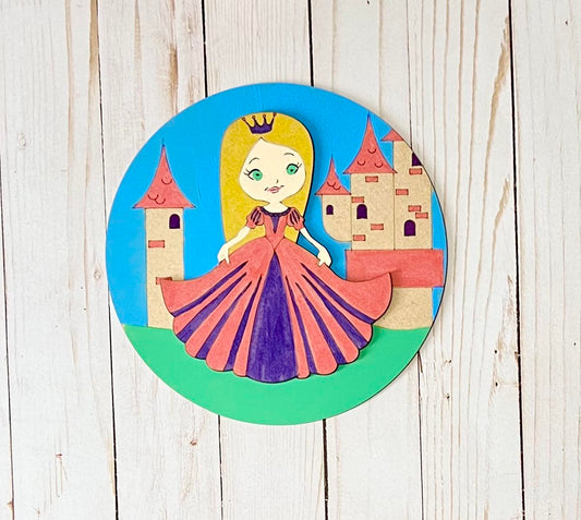 Princess DIY Paint Kit for Kids