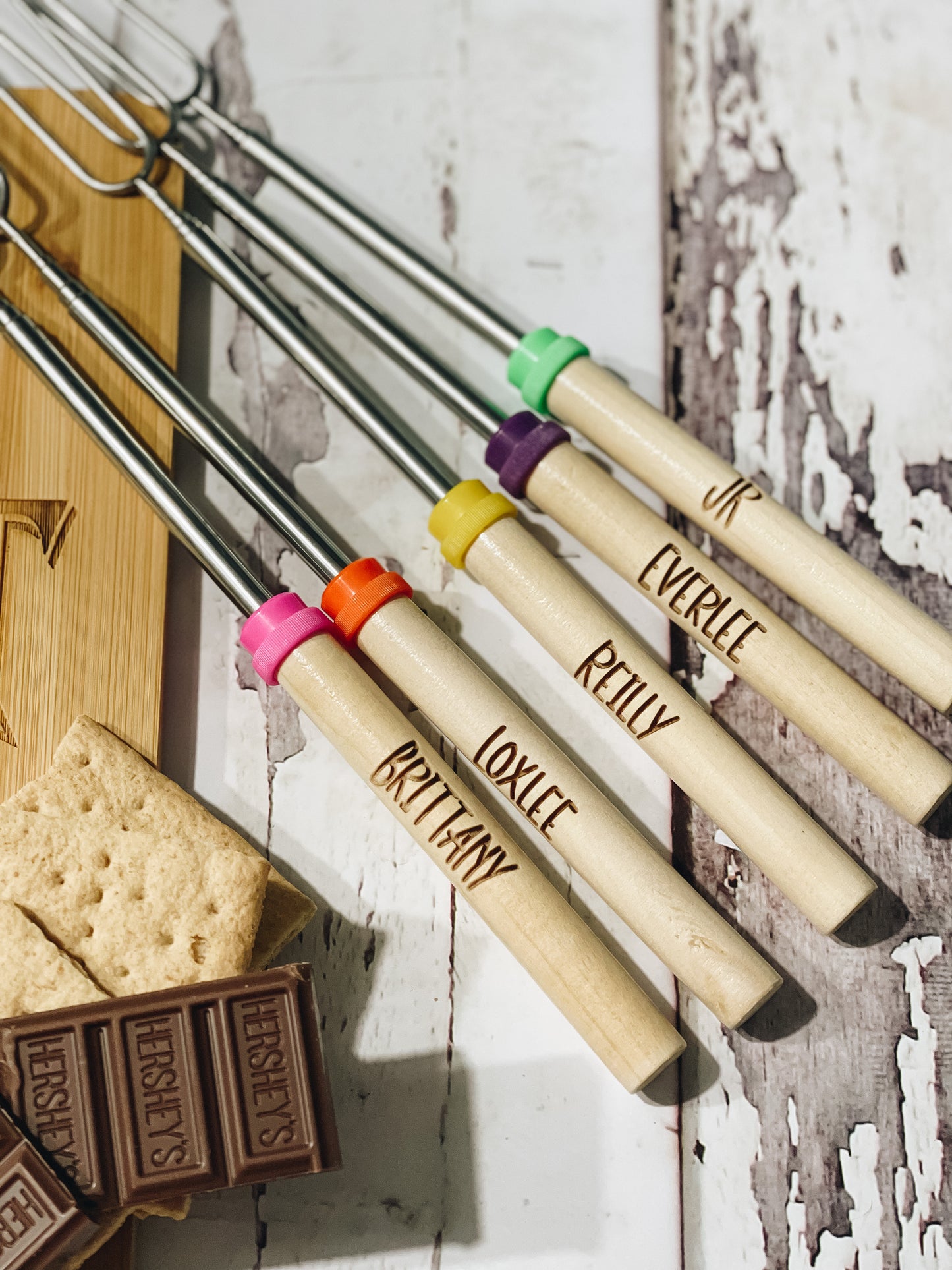 S’mores Kit • Smores Serving Board