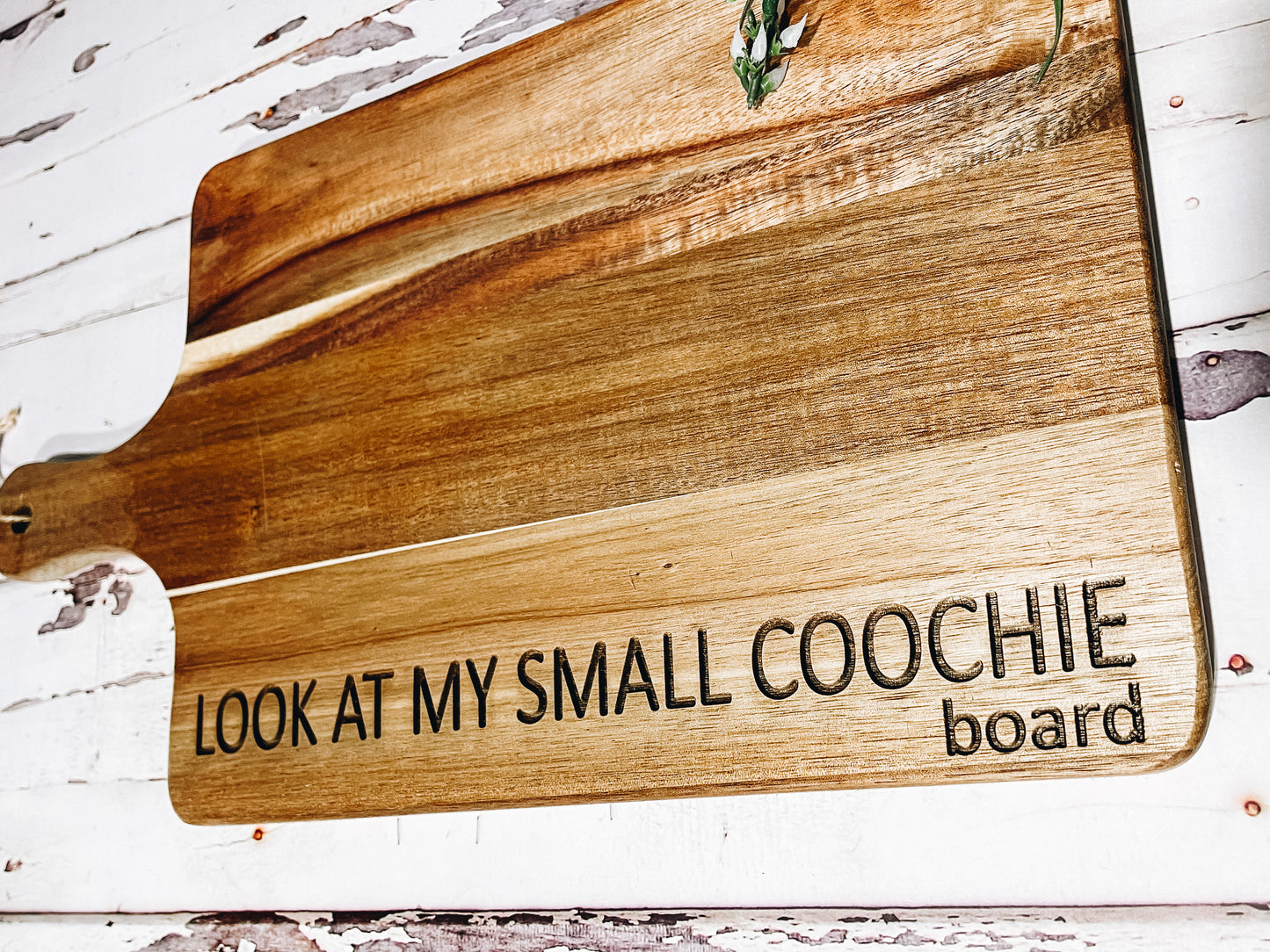 Serving Board • Charcuterie Board • Look at my small Coochie board
