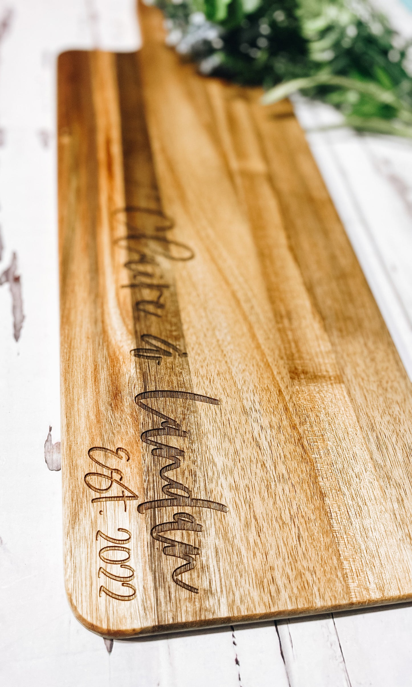 Personalized Serving Board • Charcuterie Board