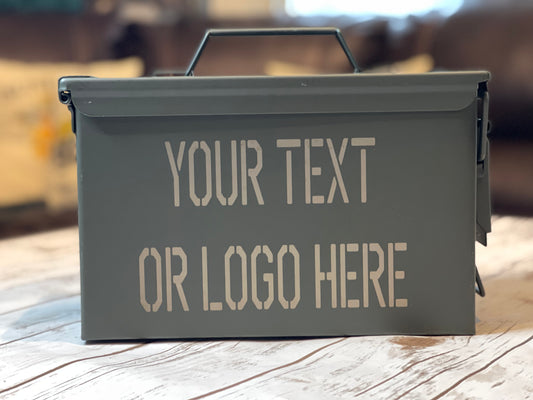 Personalized Ammo Can