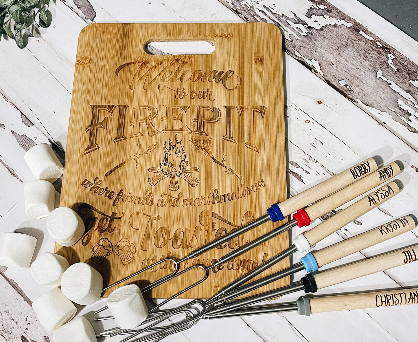 S’mores Kit • Smores Serving Board