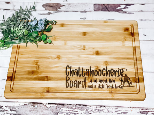 Chattahoocherie Board Serving Board • Charcuterie Board