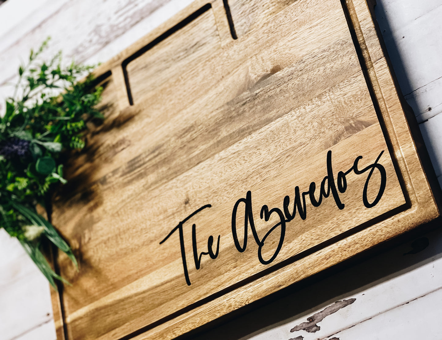 Divided Charcuterie Board • Personalized • Charcuterie Board