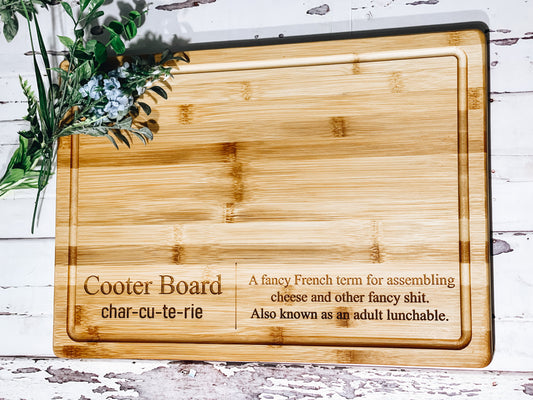 Cooter Board Serving Board • Charcuterie Board