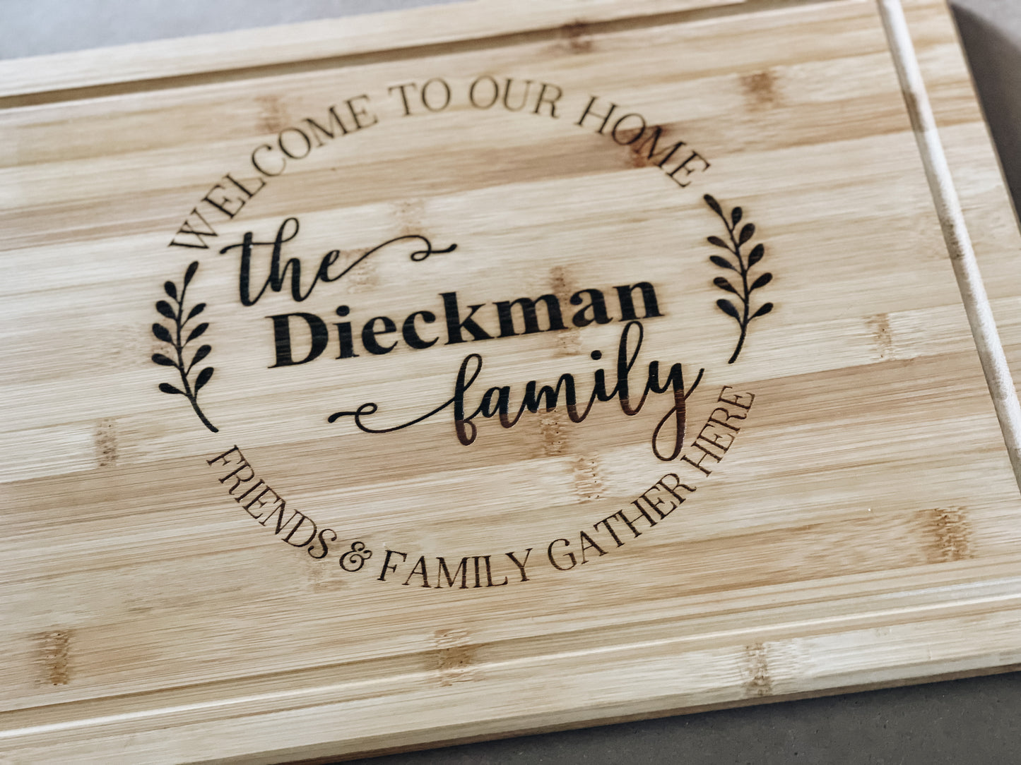 Personalized Cutting Board • Charcuterie Board
