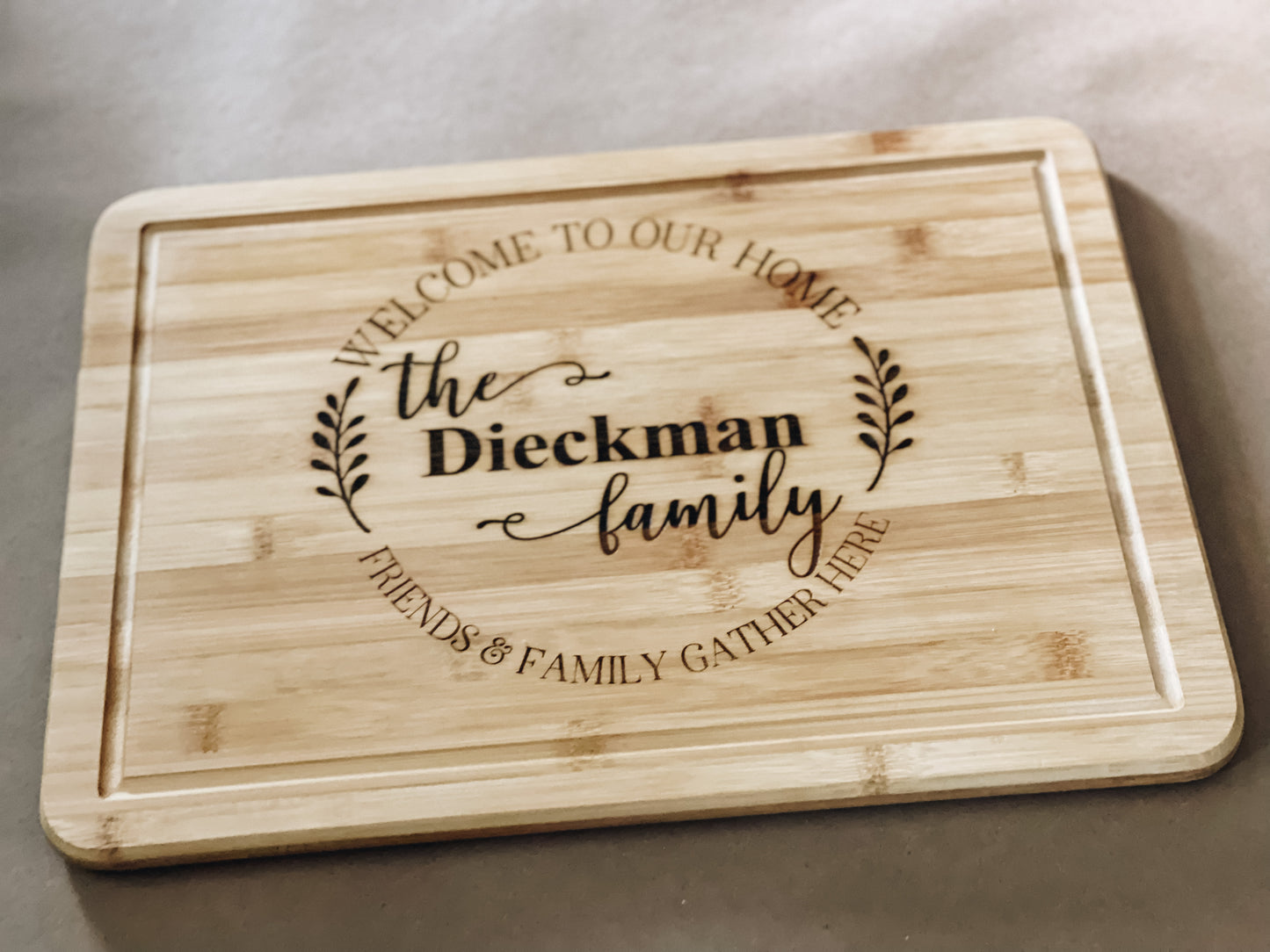 Personalized Cutting Board • Charcuterie Board